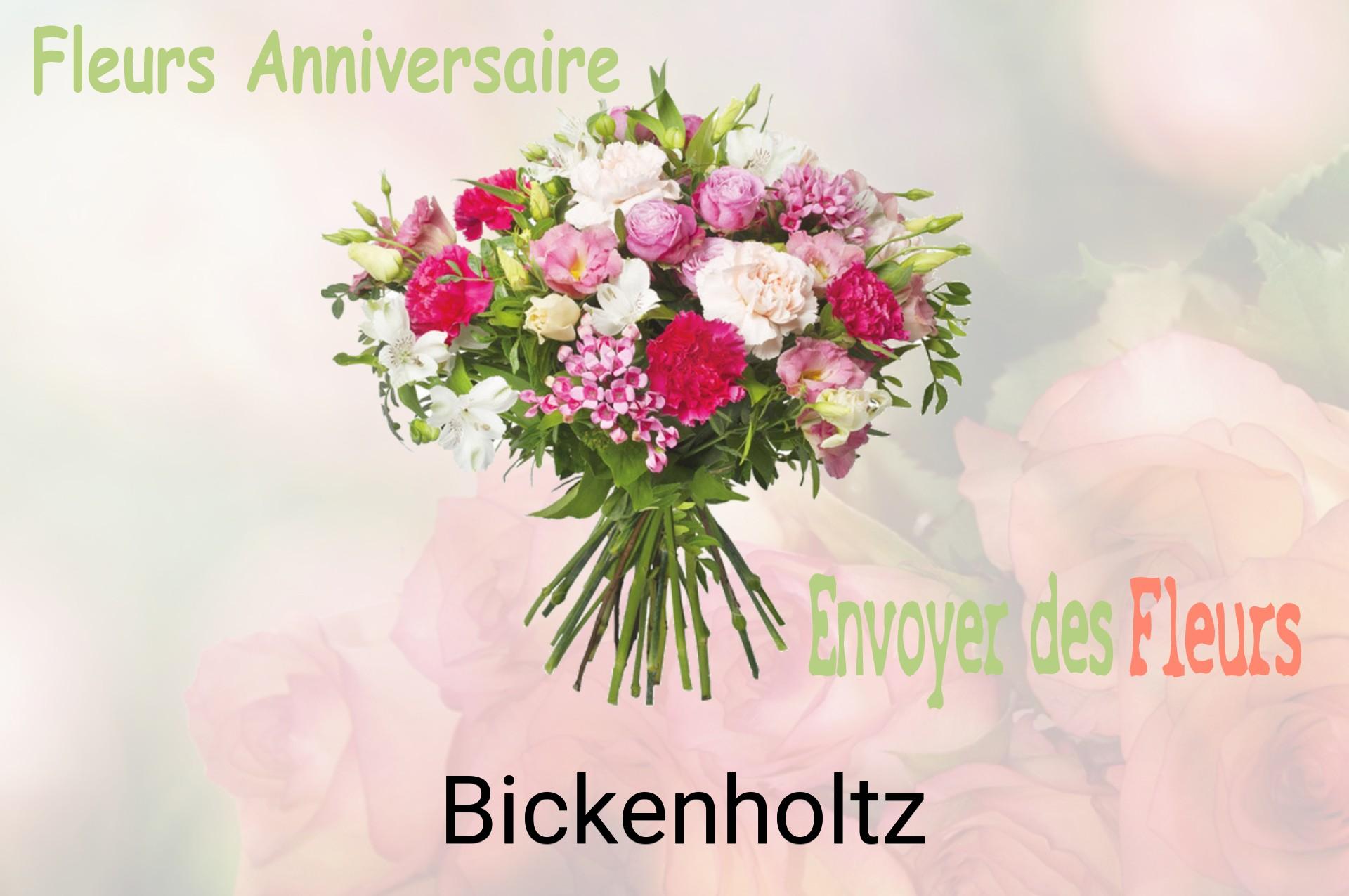Bouquet de fleurs d’anniversaire livré à Bickenholtz